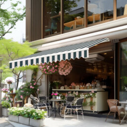 Sundaze 2 X 1.5M Manual Awning Retractable Garden Patio Canopy Sun Shade Shelter With Fittings And Crank Handle Green-White - thumbnail 1