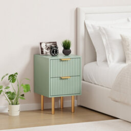 Furniturehmd Set Of 2 Bedside Table, Space-Saving Storage Cabinet,side Table,end Table For Bedroom,living Room,ofiice - thumbnail 3