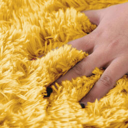 Ameha Ochre Non Slip Shaggy Rug Extra Large Area Bedroom 200X290 Cm Carpet Super Soft Living Room Rugs - thumbnail 4