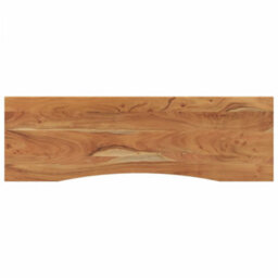 Berkfield Durable Desk Top 140X50X2.5 Cm Rectangular Solid Wood Acacia