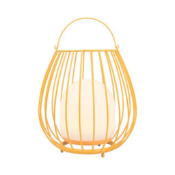 Nordlux Jim Outdoor Metal Lantern Battery 3-Level Dimming Orange, Led - thumbnail 2