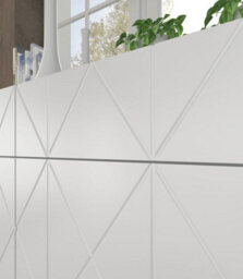 Arte Kairo Sideboard Cabinet In White Matt W1800mm X H840mm X D410mm - thumbnail 4