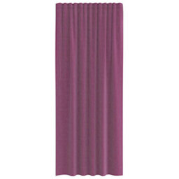 Berkfield Voile Curtains With Rod Pockets 2 Pcs Purple - thumbnail 4