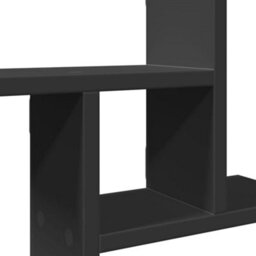 Berkfield Wall Shelves 2 Pcs Black 50X12X50 Cm Engineered Wood - thumbnail 8