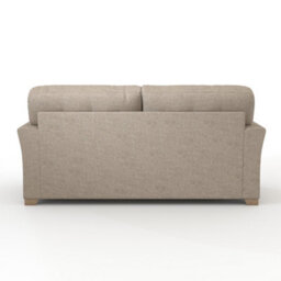 Furnishings For Less UK Hartley Beige 3 + 2 Sofa Suite Full Back Tufted Cushions - thumbnail 4