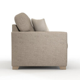 Furnishings For Less UK Hartley Beige 3 + 2 Sofa Suite Full Back Tufted Cushions - thumbnail 6