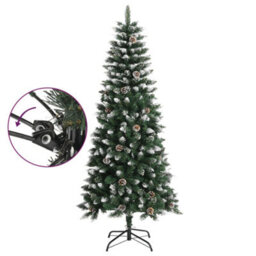 Walplus Artificial Christmas Tree With Stand Green 150 Cm Pvc - thumbnail 3