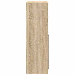 Berkfield Durable Kitchen Cabinet Sonoma Oak 57X41.5X131.5 Cm Engineered Wood - thumbnail 6