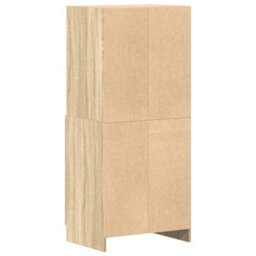 Berkfield Durable Kitchen Cabinet Sonoma Oak 57X41.5X131.5 Cm Engineered Wood - thumbnail 7