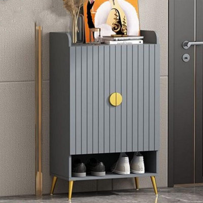 Hygrad Built to Survive Modern Shoe Storage Cabinet Hallway Display Storage Cabinet - image 1