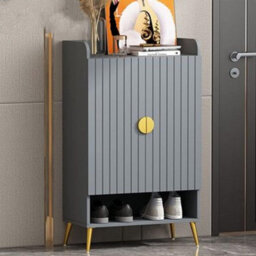 Hygrad Built to Survive Modern Shoe Storage Cabinet Hallway Display Storage Cabinet - thumbnail 1