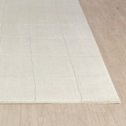Livabliss Freud-Modern Ivory Off-White High Pile Living Dining Bedroom Rug 200 X 275 Cm Easy Care, Non Shedding - thumbnail 5