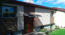 Canofix UK Canofix Door Canopy Pc 2500 Width X 1270 Projection (Grey Bracket - Bronze Sheet) - thumbnail 5