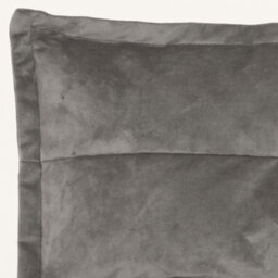 icon Dolce Large Beanbag Lounger Velvet Charcoal Set Of 2 - thumbnail 7