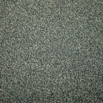 FloorMatch Fern Green Twist Carpet Durable Hard Wearing Pile 4mm Thick - 4M Width - image 1