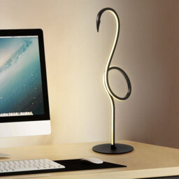 Elstead Lighting Flamingo Led Table Lamp - Black - thumbnail 6
