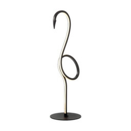 Elstead Lighting Flamingo Led Table Lamp - Black