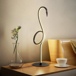 Elstead Lighting Flamingo Led Table Lamp - Black - thumbnail 7