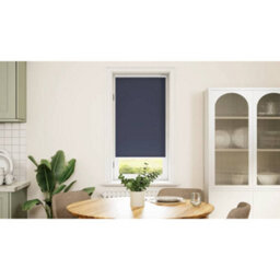 Walplus Grey Blackout Roller Blind 40 X 100 Cm With Mounting Accessories - thumbnail 1