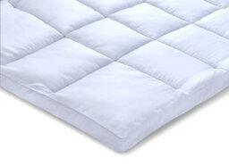 "ARLinens Microfibre Mattress Topper 2""/5Cm Luxury Mattress Cover Protector Elastic Corner Box Stitched Deep Fitted Mattress Topper (5Cm)" - thumbnail 5