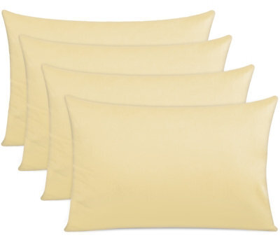 Lazzaro Premium 100% Egyptian Cotton Pillowcases 300 Thread Count 4 Pack Breathable Ultrasoft - image 1