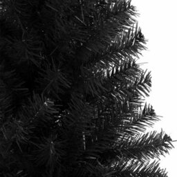 Walplus Artificial Christmas Tree With Stand Black 180 Cm Pvc - thumbnail 5