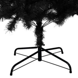 Walplus Artificial Christmas Tree With Stand Black 180 Cm Pvc - thumbnail 6