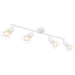 Luminosa Lighting Luminosa Xara I Ceiling Spotlight Bar White 4X E14 - thumbnail 1
