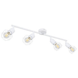 Luminosa Lighting Luminosa Xara I Ceiling Spotlight Bar White 4X E14 - thumbnail 2