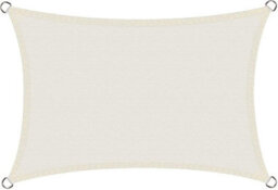 Beige 2X4M Rectangular Shade Sail Waterproof Uv Resistant - thumbnail 2