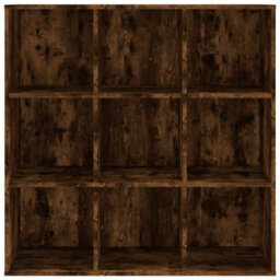 Vidaxl Book Cabinet Smoked Oak 98X29X97.5 Cm Book Cabinets - thumbnail 3