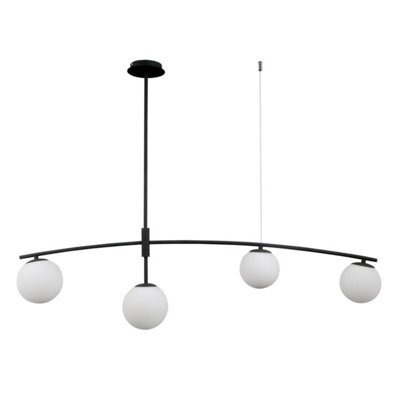 Luminosa Lighting Luminosa Senai Modern 4 Light Bar Pendant Ceiling Light, G9 - image 1