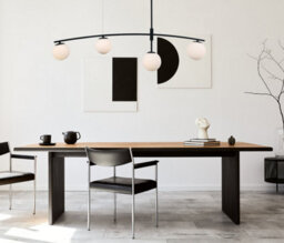 Luminosa Lighting Luminosa Senai Modern 4 Light Bar Pendant Ceiling Light, G9 - thumbnail 3