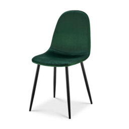 Bravich Ron Velvet Dining Chair - Green, Set Of 4 - thumbnail 9