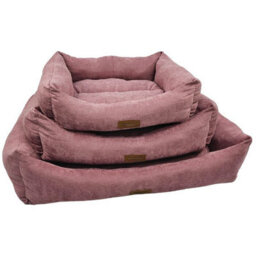 Huggle Pets Hugglepets Luxury Dog Pink Medium Lounger - thumbnail 2