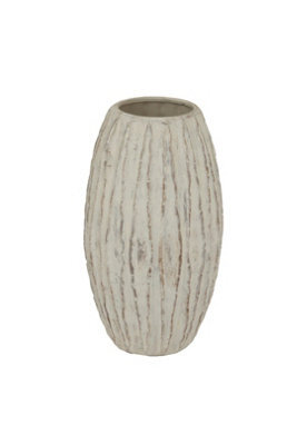 Lorenza Large Fin Vase, Modern Geometric Ceramic Art - image 1