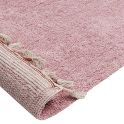 Beliani Kids Rug Caparli Pink 140 X 200 Cm Cotton - thumbnail 5