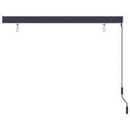 Berkfield Outdoor Roller Blind 160X250 Cm White And Orange - thumbnail 5