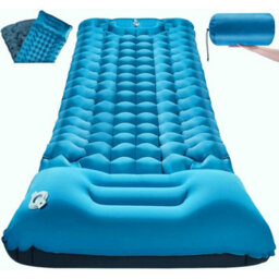 Lightweight 10Cm Self Inflatable Single Mattress Outdoor Camping Bed