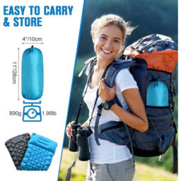 Lightweight 10Cm Self Inflatable Single Mattress Outdoor Camping Bed - thumbnail 3