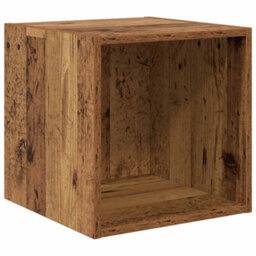 Berkfield Tv Cabinet Set 3 Pcs Old Wood Engineered Wood - thumbnail 7
