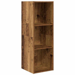 Berkfield Tv Cabinet Set 3 Pcs Old Wood Engineered Wood - thumbnail 5