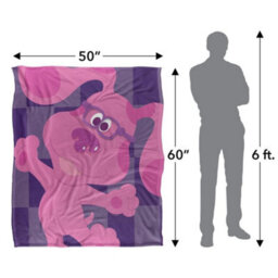 Blues Clues Silky Magenta Supersoft Blanket Multicoloured (One Size) - thumbnail 5
