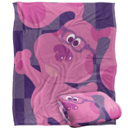 Blues Clues Silky Magenta Supersoft Blanket Multicoloured (One Size) - thumbnail 2