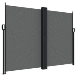 Walplus Retractable Side Awning Garden Sun Shade Canopy Gazebo For Back Door, Porch, Patio Anthracite 180X1000 Cm - thumbnail 2