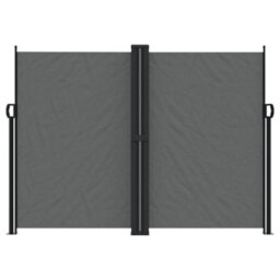 Walplus Retractable Side Awning Garden Sun Shade Canopy Gazebo For Back Door, Porch, Patio Anthracite 180X1000 Cm - thumbnail 3
