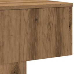 Berkfield Coffee Table Artisan Oak 60X60X31.5 Cm Engineered Wood - thumbnail 7