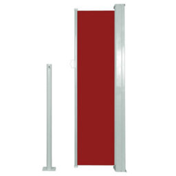 Walplus Retractable Side Awning Garden Sun Shade Canopy Gazebo For Back Door, Porch, Patio 120 X 300 Cm Red - thumbnail 3