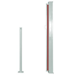Walplus Retractable Side Awning Garden Sun Shade Canopy Gazebo For Back Door, Porch, Patio 120 X 300 Cm Red - thumbnail 2