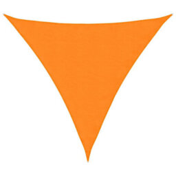 Berkfield Sun Shade Sail Orange 2X2X2 M 100% Polyester Oxford - thumbnail 2